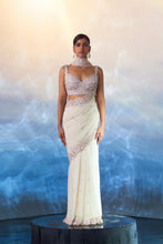Load image into Gallery viewer, IVORY GEOR. SAREE