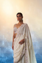 Load image into Gallery viewer, IVORY GEOR. SAREE