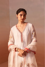 Load image into Gallery viewer, WHITE ANARKALI SET
