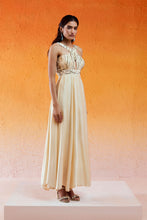 Load image into Gallery viewer, Ivory Embroidered Jumpsuit