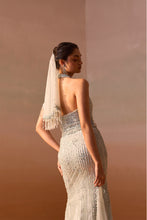 Load image into Gallery viewer, SAGE BLUE CORSET SKIRT SET