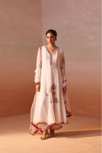 Load image into Gallery viewer, WHITE ANARKALI SET