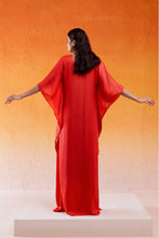 Load image into Gallery viewer, Scarlet Red Embroidered Kaftan