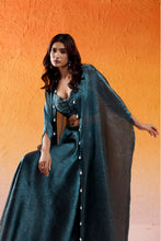 Load image into Gallery viewer, Metallic Teal Blue Co-od Set