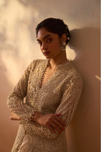 Load image into Gallery viewer, IVORY NET JACKET SKIRT SET