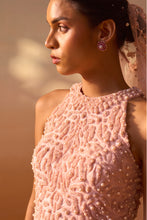 Load image into Gallery viewer, SOFT PINK ORGANZA LAYERED SKIRT SET