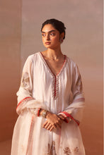 Load image into Gallery viewer, WHITE ANARKALI SET