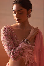 Load image into Gallery viewer, PINK DRAPED SAREE