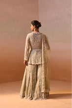 Load image into Gallery viewer, CARDAMOM COLOUR HEAVY SHARARA SET