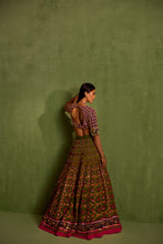 Load image into Gallery viewer, jade green lehenga set