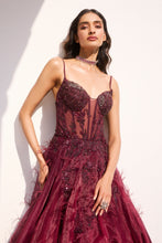 Load image into Gallery viewer, Amber Glow Shaded Gown