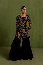 Load image into Gallery viewer, black sharara set