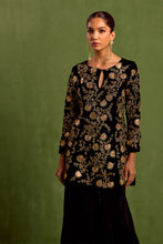 Load image into Gallery viewer, black sharara set