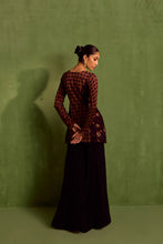 Load image into Gallery viewer, black sharara set