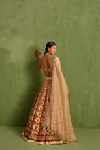Load image into Gallery viewer, almond lehenga set