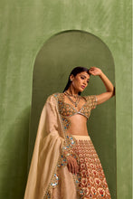 Load image into Gallery viewer, almond lehenga set