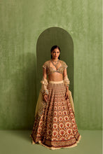 Load image into Gallery viewer, almond lehenga set