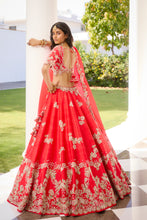 Load image into Gallery viewer, Eden Silk Lehenga Set