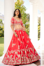Load image into Gallery viewer, Eden Silk Lehenga Set