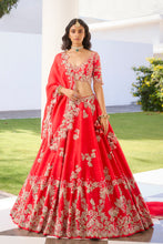 Load image into Gallery viewer, Eden Silk Lehenga Set