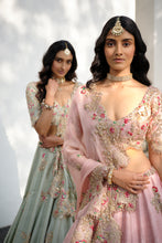 Load image into Gallery viewer, Rachel Raw Silk Lehenga Set