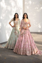 Load image into Gallery viewer, Rachel Raw Silk Lehenga Set