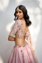 Load image into Gallery viewer, Eidel Raw Silk Lehenga