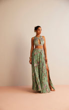 Load image into Gallery viewer, ELENA SLIT LEHENGA SKIRT SET