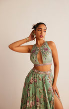Load image into Gallery viewer, ELENA SLIT LEHENGA SKIRT SET