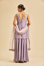 Load image into Gallery viewer, LILAC SHIMMER SHARARA SET