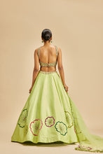 Load image into Gallery viewer, LIME GREEN LEHENGA SET
