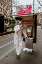 Load image into Gallery viewer, Porcelain Petals Nehru Jacket Set