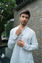 Load image into Gallery viewer, Arctic Bloom Kurta Set