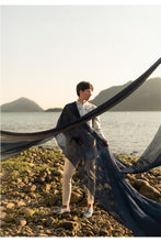 Load image into Gallery viewer, Arctic Bloom Bandhgala Set