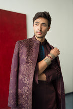 Load image into Gallery viewer, Jewel Orchid Bandhgala set