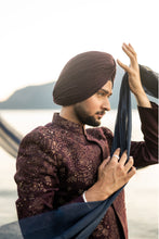 Load image into Gallery viewer, Jewel Orchid Bandhgala set