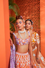 Load image into Gallery viewer, Carnation lehenga set