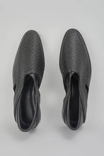 Load image into Gallery viewer, Black Herringbone Peshawaris