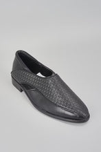 Load image into Gallery viewer, Black Herringbone Peshawaris
