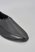 Load image into Gallery viewer, Black Herringbone Peshawaris