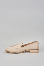 Load image into Gallery viewer, Nude Embroidered Loafers