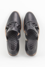 Load image into Gallery viewer, Coal Chevron Patent Peshawaris