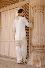 Load image into Gallery viewer, Ansha - Daisy Ivory Short Kurta Set with Salwar & Dupatta