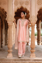 Load image into Gallery viewer, Maham - Pink Anarkali Set with Salwar & Dupatta