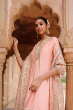 Load image into Gallery viewer, Maham - Pink Anarkali Set with Salwar & Dupatta