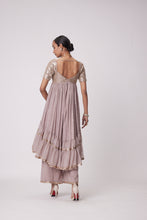 Load image into Gallery viewer, ASH PINK HIGH LOW KURTA SET