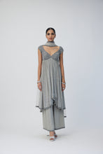 Load image into Gallery viewer, Crystal Grey Kurta Set