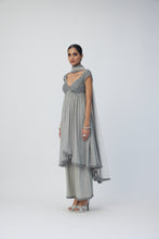 Load image into Gallery viewer, Crystal Grey Kurta Set