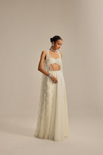 Load image into Gallery viewer, Off White Jacket Pearl and Mirror Jacket Set