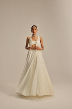 Load image into Gallery viewer, Off White Jacket Pearl and Mirror Jacket Set